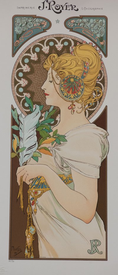 ラプルーム、1899年。 作： Alphonse Mucha