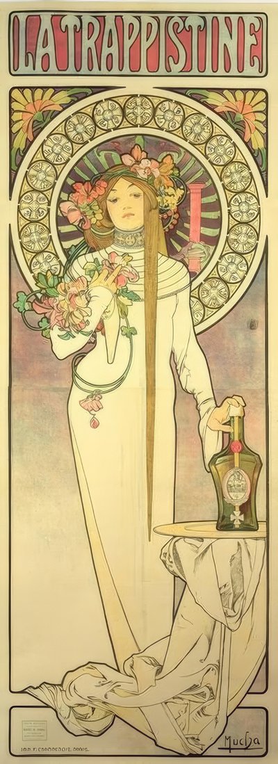 ラトラピスチヌ 作： Alphonse Mucha