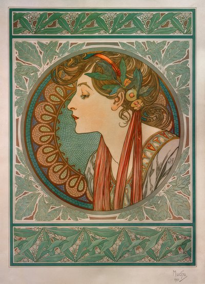 ローベア 作： Alphonse Mucha