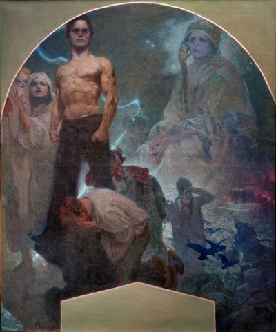 自分の力で 作： Alphonse Mucha