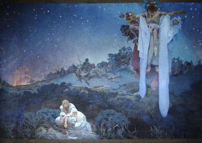 1911年の最初の祖国の奴隷 作： Alphonse Mucha