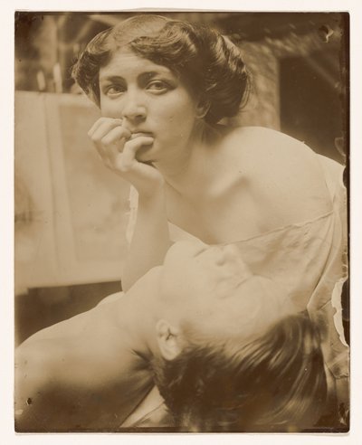 装飾パネルの研究、1908年（ゼラチンシルバープリント） 作： Alphonse Mucha