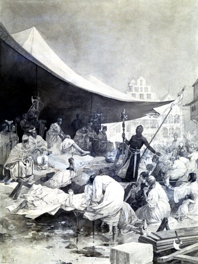 クロス、c1900-1939 作： Alphonse Mucha