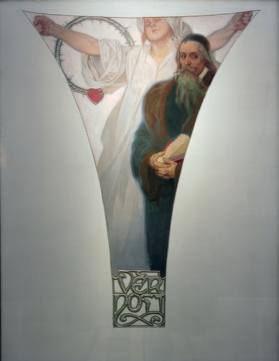 忠誠心 - J.A.Komensky 作： Alphonse Mucha