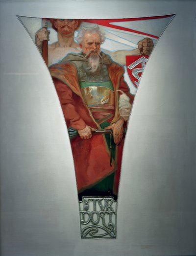 独断と偏見 - ドゥバのヤン・ロハク 作： Alphonse Mucha