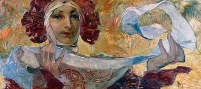 無題、c1880-1930 作： Alphonse Mucha