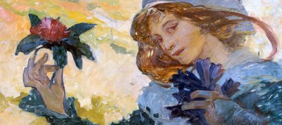 無題、c1880-1930 作： Alphonse Mucha