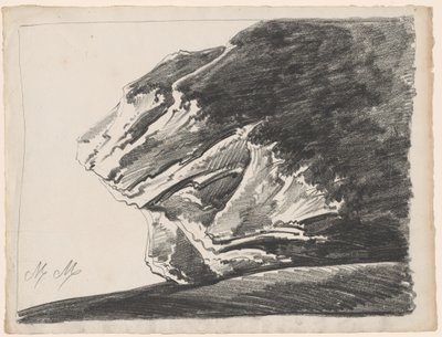 奇妙な奇岩群 作： Alphonse Nicolas Michel Mandevare