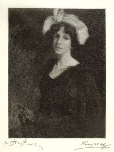 C夫人の肖像 作： Alsace Henry Wolf