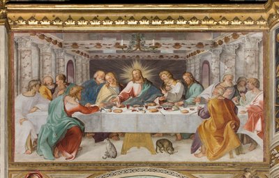 Presbytery, Eighth South Span, Last Supper, Altobello Melon 作： Altobello Melone