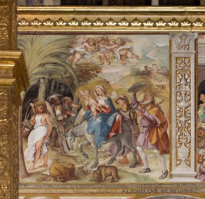Presbytery, Seventh North Span, Flight to Egypt, Altobello Melon 作： Altobello Melone