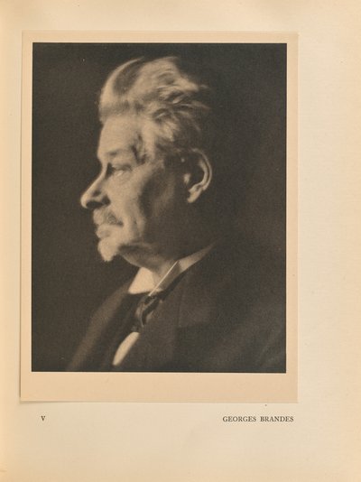 ジョージ・ブランデス 作： Alvin Langdon Coburn