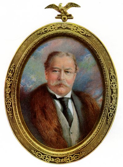 ウィリアムハワードタフト、アメリカ大統領、1910年。 作： Alyn Williams