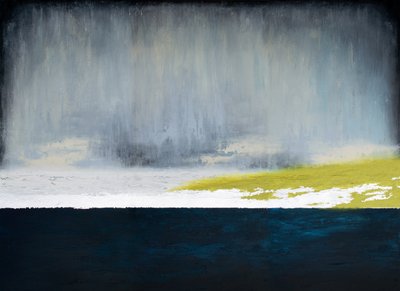 黄色い野原に降る雨 作： Alyson Storms
