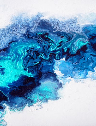 渦巻く海の青 作： Alyson Storms