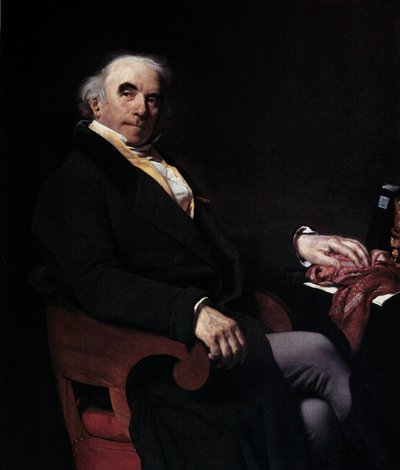ナンテュイユ・ラノヴィルの騎士の肖像 (1754-1834) ロイヤル・メッセージの管理者 1.29×1.02m 作： Amable Pagnest