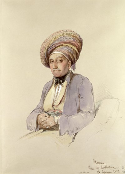 ハンナ-アンティオキアのギリシャ人、1852年 作： Amadeo Preziosi