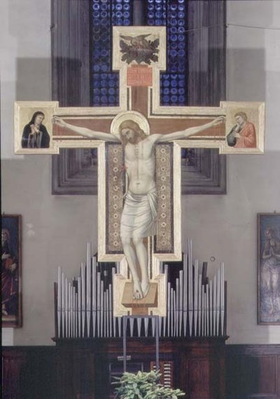 磔磔（パネル 作： Ambrogio Bondone (workshop) Giotto