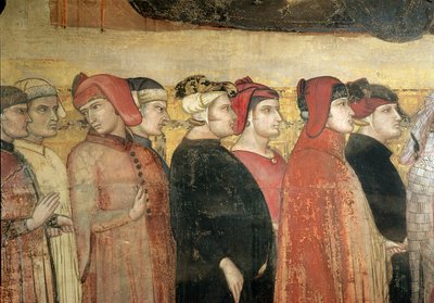 善政の寓意、8人の参議院議員の詳細 作： Ambrogio Lorenzetti