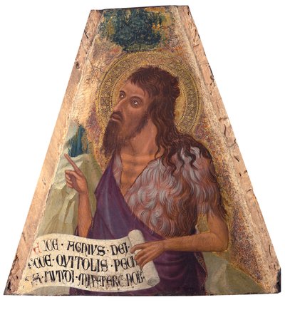 バプテスマの聖ヨハネ 作： Ambrogio Lorenzetti