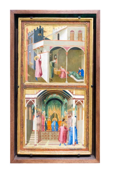 聖ニコラスの生涯の物語 作： Ambrogio Lorenzetti