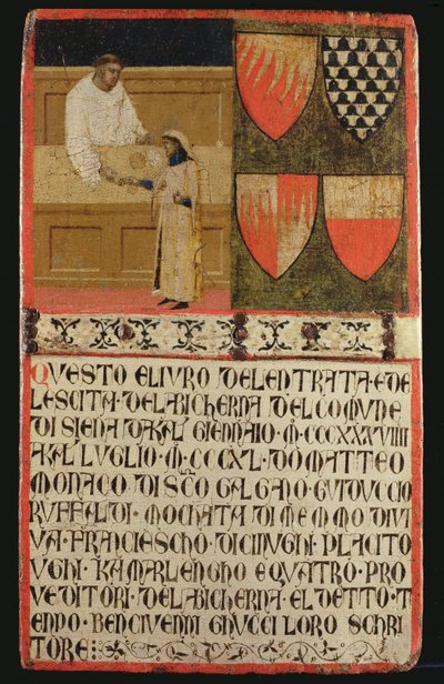 納税者との納税者、1340 作： Ambrogio Lorenzetti