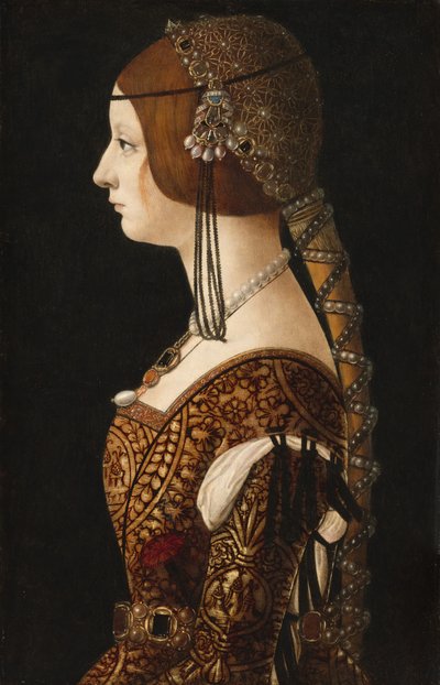 ビアンカ・マリア・スフォルツァ 作： Ambrogio de Predis
