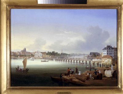 バイヨンヌ ルイ・ガルネレイ作 1820年頃 油彩・キャンバス 高さ0.330 長さ0.460 作： Ambroise Louis Garneray