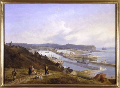 ブーローニュ港」 ルイ・ガルネレイ作 1820年頃 油彩・キャンバス 高さ0.330 奥行き0.460CCIP Coll. 作： Ambroise Louis Garneray
