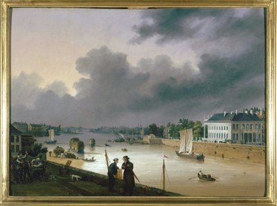 ナントの港 ルイ・ガルネレイ作 1820年頃 油彩・キャンバス 高さ0.330 奥行き0.460CCIP Coll. 作： Ambroise Louis Garneray