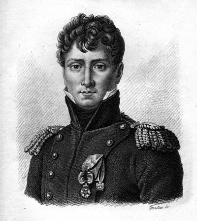 オーギュスト・ドゥ・コルベール（1777-1809）は、『Portraits des Général Français』に登場するフランスの将軍。1818年にAmbroise Tardieuが彫ったもの。ステラコレクション 作： Ambroise Tardieu