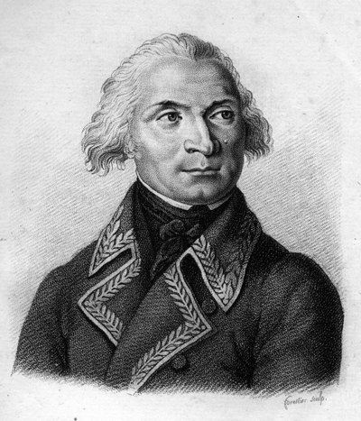 シャルル・ピケグル（1761-1804）：「フランス人将軍の肖像」より。1818年にAmbroise Tardieuによって彫られたもの。ステラコレクション " 作： Ambroise Tardieu