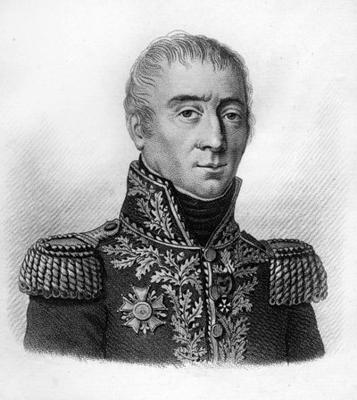 Claude Sylvestre Colaud (1754-1819) - "Portraits of French generals following the victories and conquests" に掲載されています。1818年にAmbroise Tardieuが描いたもの。Stellaコレクション。 作： Ambroise Tardieu