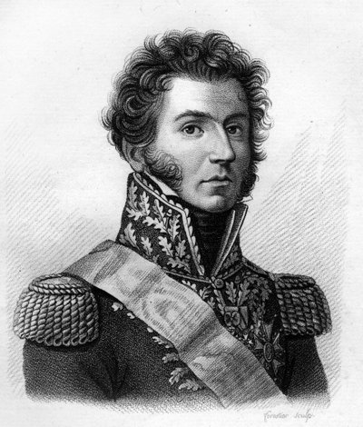 Gabriel Jean Joseph, Count Molitor Maréchal of France (1770 to 1849) - "Portraits of the French Generals following the victories and conquests "にて。1818年にAmbroise Tardieuが描いたもの。Stellaコレクション。 作： Ambroise Tardieu