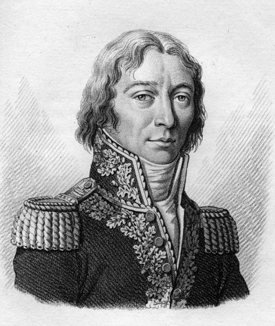 リシュパンセ将軍は、「フランスの勝利と征服に従う将軍たちのポートレート」の中で1818年にAmbroise Tardieuが彫ったもの。ステラコレクション。 作： Ambroise Tardieu