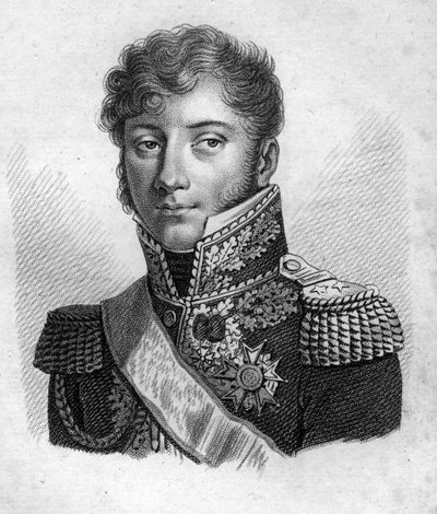 Montholon.Charles Tristan, Count of Montholon General français (1783 to 1853).in "Portraits of the French generals following the victories and conquests of the French".1818年にAmbroise Tardieuが彫ったもの。ステラコレクション。 作： Ambroise Tardieu