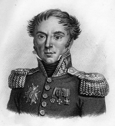 ジャック・ローラン・ギリー（1769-1829） - 「フランスの勝利と征服に続く将軍たちのポートレート」に掲載。1818年にAmbroise Tardieuが彫ったもの。Stellaコレクション。 作： Ambroise Tardieu