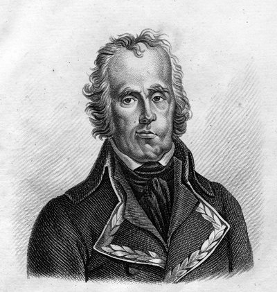 Le Géneral Jean Nicolas Houchard (1740-1793) - in "Portraits of the French generals following the victories and conquests of the French".1818年にAmbroise Tardieuによって彫られたもの。Stellaコレクション。 作： Ambroise Tardieu
