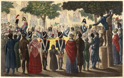 ルイ18世（1755-1824）は、1814年（復古）にパリに忠誠を誓う少数の臣民の中からコンデの軍隊によって王を宣言された - 1825年にアンブロワーズ・タルデューがデザインと彫刻を担当。 作： Ambroise Tardieu