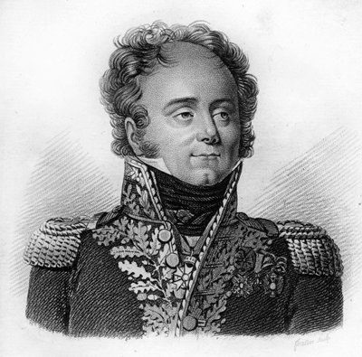 Sigismond, Frédéric BERCKHEIM - "Portraits of the French generals following the victories and conquests" Engraved by Ambroise Tardieu in the 1818.ステラコレクション。 作： Ambroise Tardieu