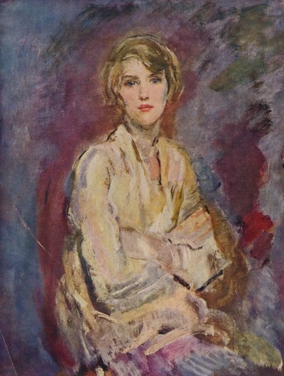 アーティストの娘、アンナ、1905 1935 作： Ambrose McEvoy