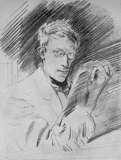 アーティストの肖像、c1912 1935 作： Ambrose McEvoy
