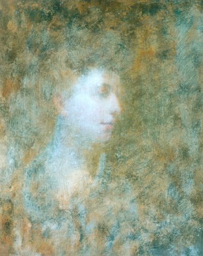 子爵夫人チルストンの肖像画のためのスケッチ 作： Ambrose McEvoy