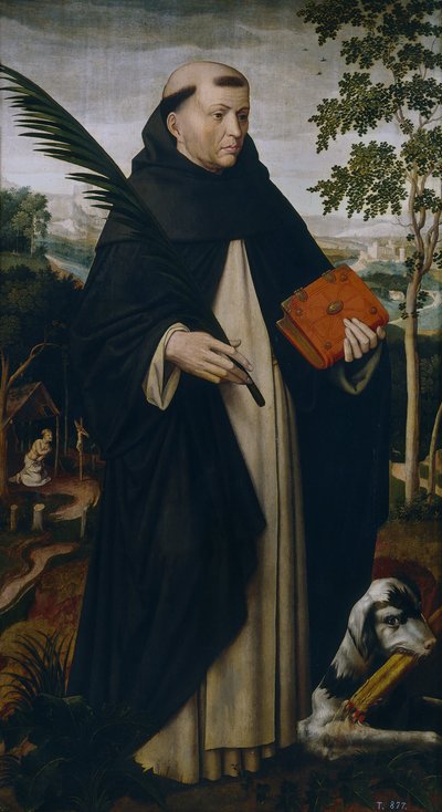 聖ドミニク 作： Ambrosius Benson
