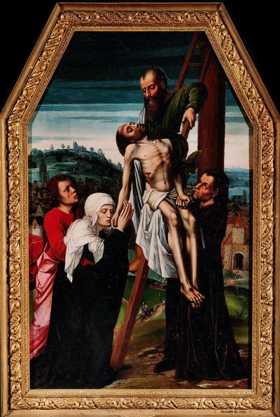 1528年の「十字架からの降下」。 作： Ambrosius Benson