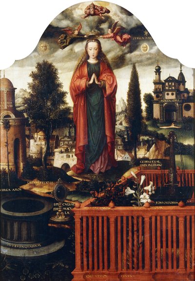 無原罪懐胎、 作： Ambrosius Benson