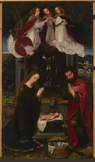 キリストの誕生 作： Ambrosius Benson
