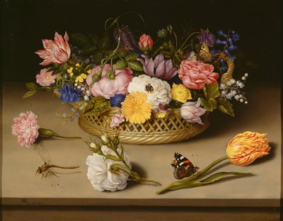 花のある静物画（1614年 作： Ambrosius Bosschaert the Elder