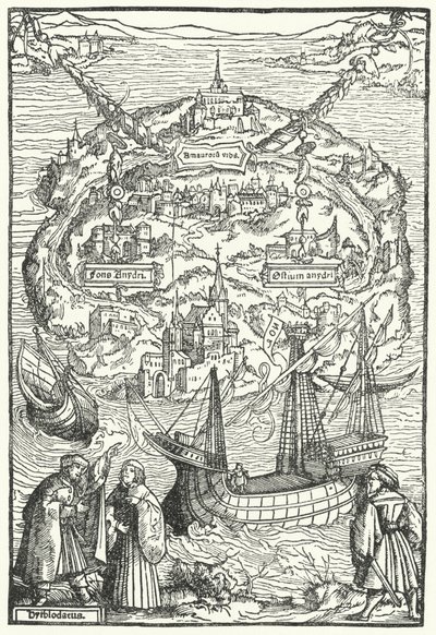 ユートピアの島 作： Ambrosius Holbein
