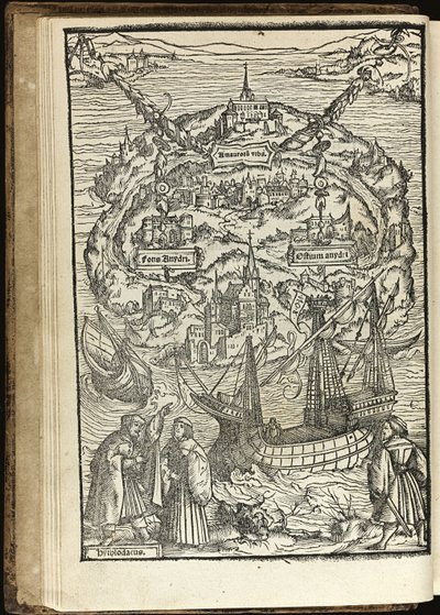 トーマス・モアの『ユートピア』 par Holbein, Ambrosius (1494-1520年頃) 作： Ambrosius Holbein